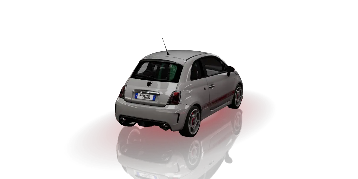 Abarth 500, vista 3 di 6