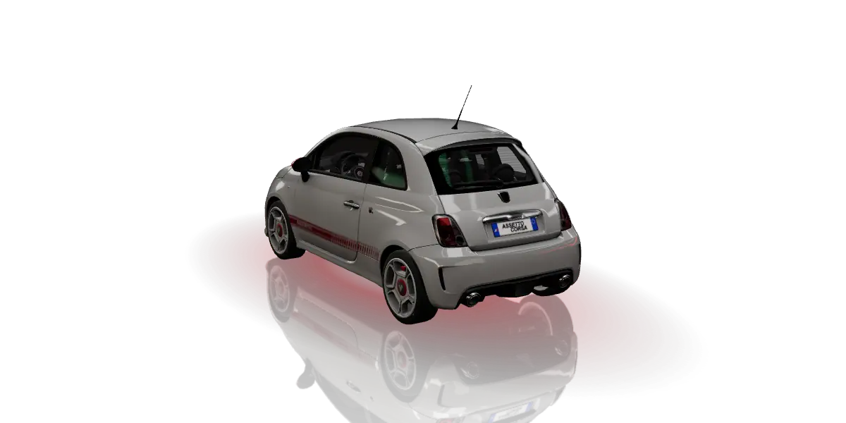 Abarth 500, vista 4 di 6