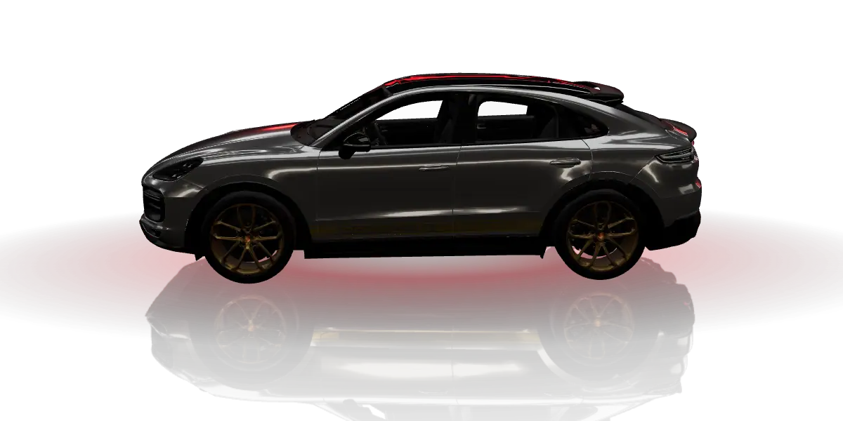 Porsche Cayenne Turbo GT, vista 5 di 6
