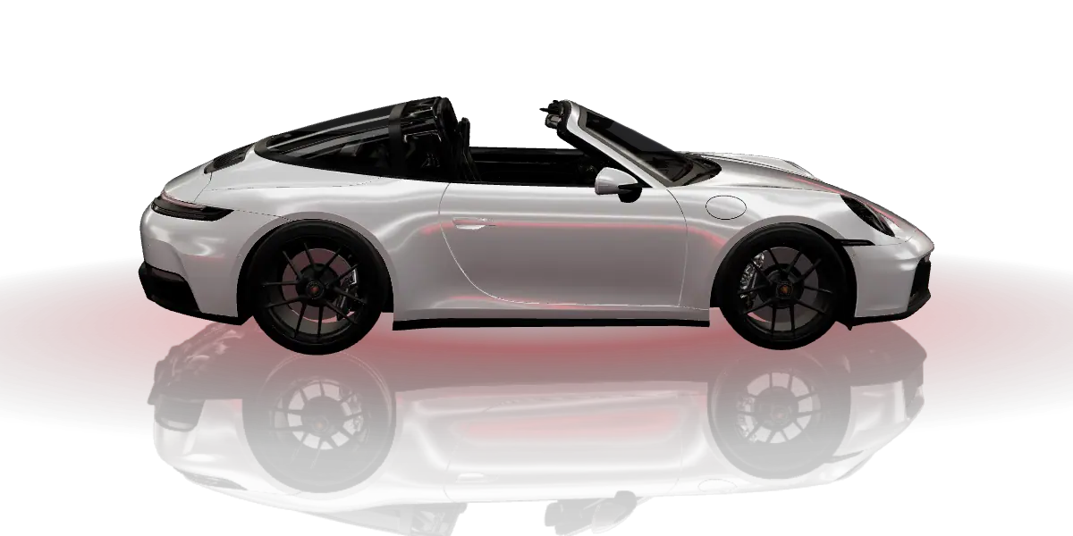Porsche 911 Targa 4 GTS, vista 2 di 6
