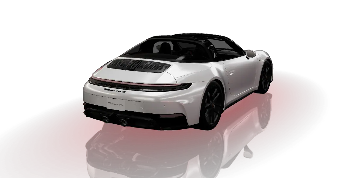 Porsche 911 Targa 4 GTS, vista 3 di 6